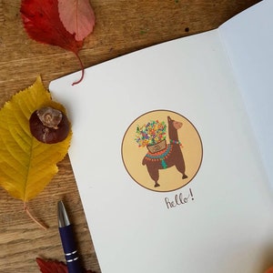 Reisetagebuch Wendeheft Notizbuch Skizzenbuch Tagebuch Tiger Schildkröte / ノートブック スケッチブック タートル タイガー トラベルブック 画像 4
