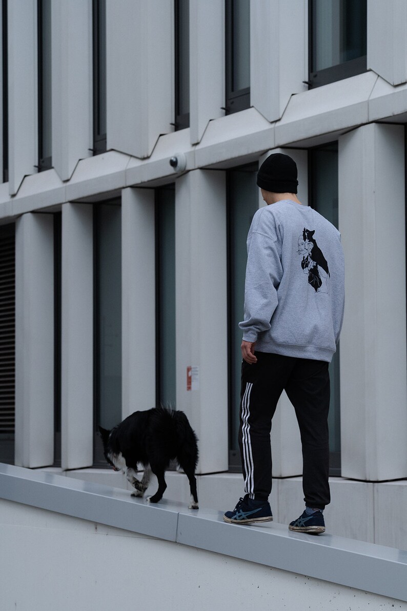 Parkour Hund Ninja Sweatshirt Hund und Mensch / Parkour Dog Etsy