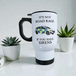 Emergency Keyworker Travel Mug: Ambulance/Police Design image 4