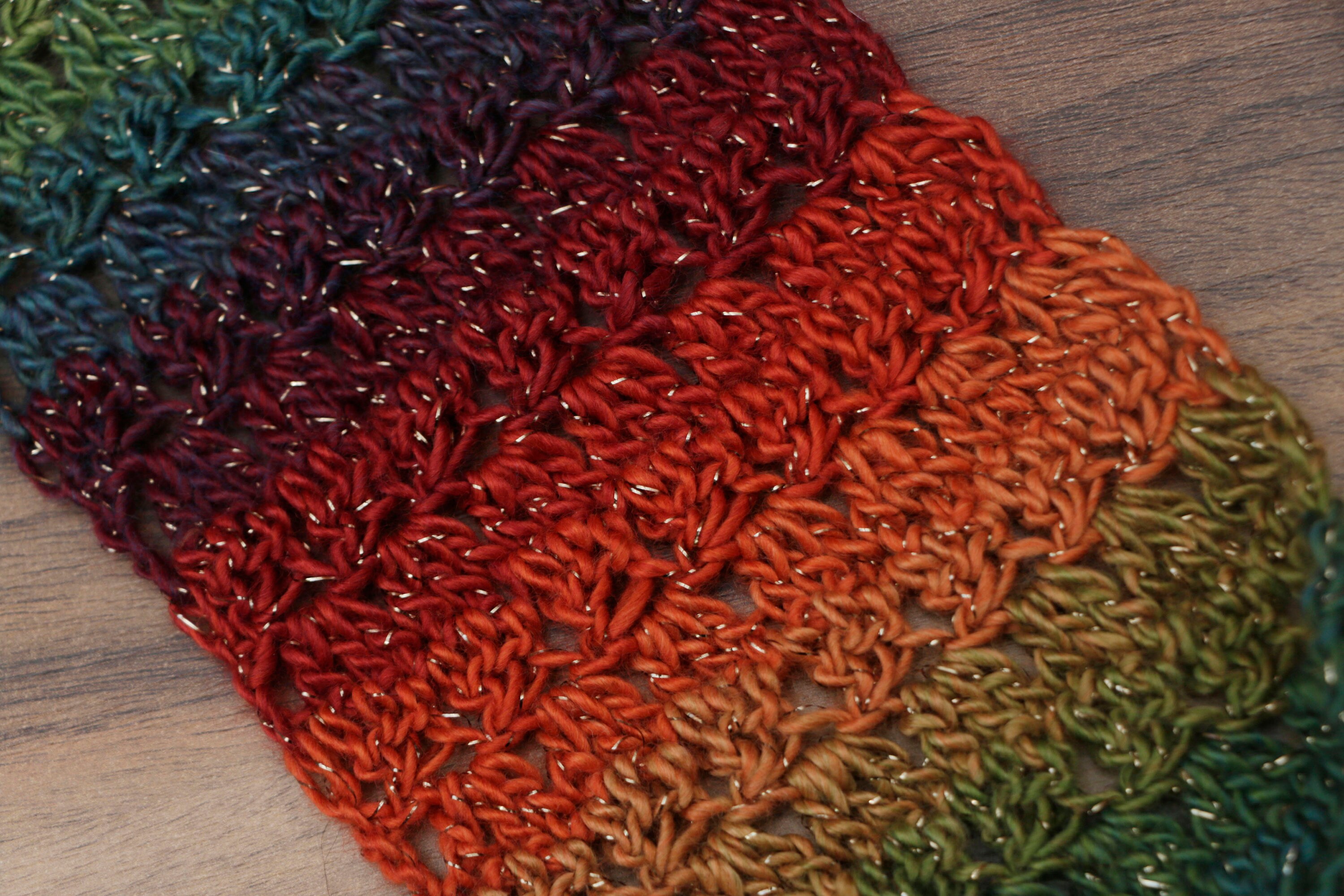 Fancy Cluster Stitch Crochet Scarf Pattern for Fashion Type Yarn **PDF ...