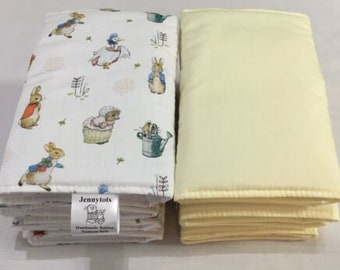 individual cot bumpers