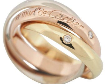 Cartier Diamonds Trinity Ring 150th Anniversary Limited Edition 49
