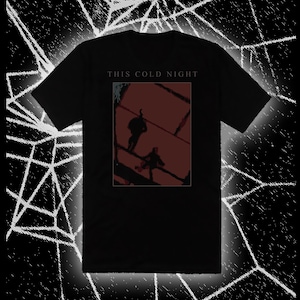 This Cold Night - &quot;While I Disappear&quot; T-Shirt Post Punk Coldwave Darkwave Goth