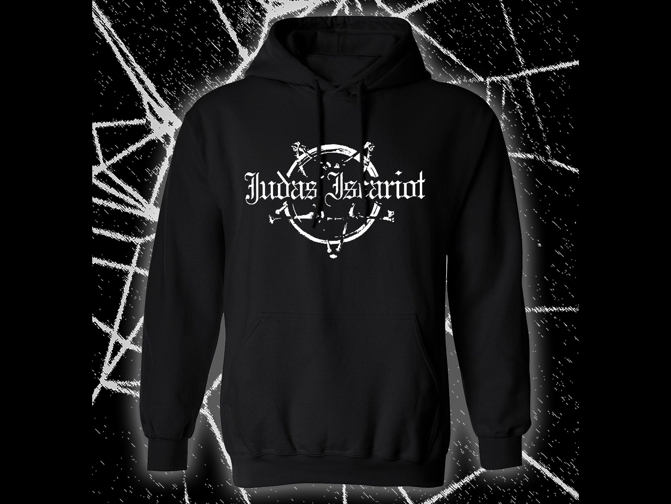 Judas Iscariot Logo Limited Black Metal Pullover - Etsy Ireland