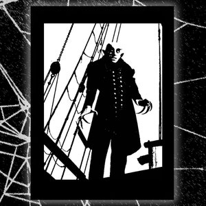 Nosferatu 1922 - Classic Ship Patch / Back Patch / Tapestry