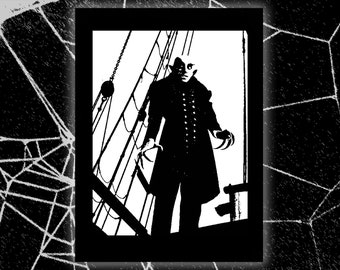 Nosferatu 1922 - Classic Ship Patch / Back Patch / Tapestry