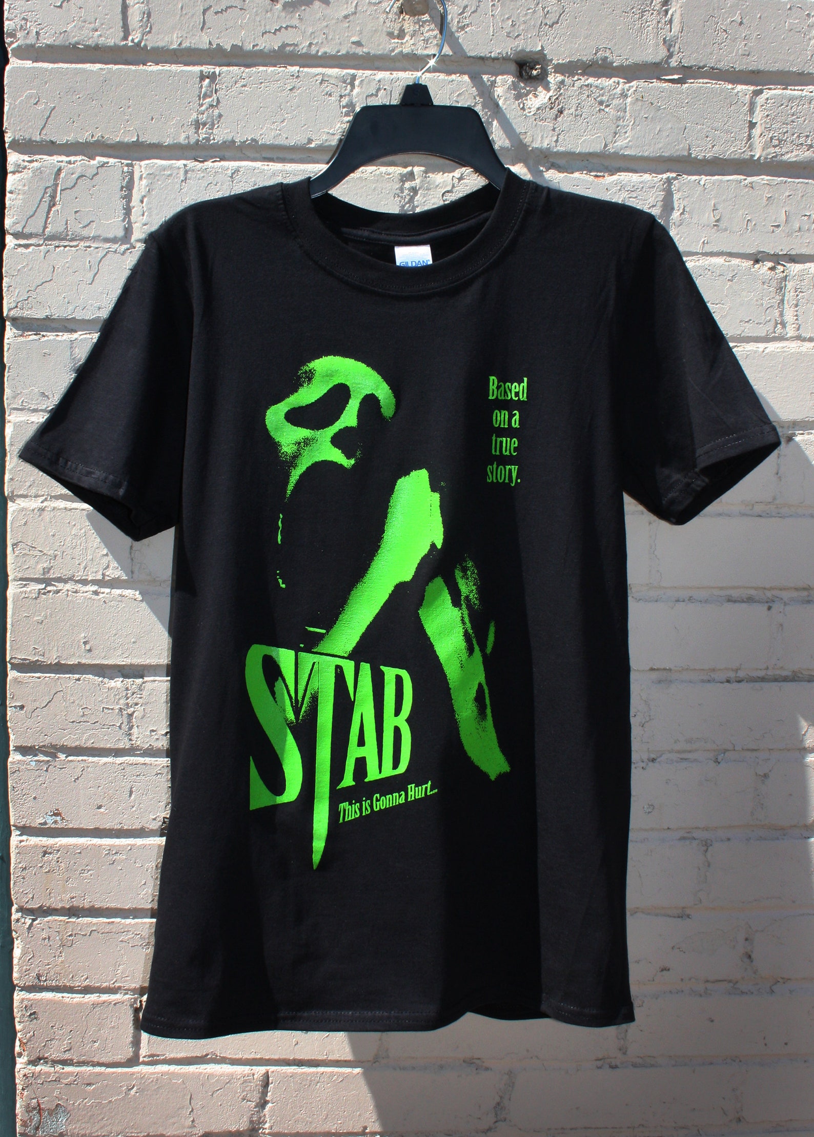Stab Limited Green Ink T-shirt | Etsy
