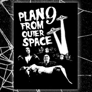 Plan 9 From Outer Space - Vampira Patch / Back Patch / Tapestry