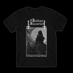 Judas Iscariot - &quot;To Embrace the Corpses Bleeding&quot; Limited Black Metal T-Shirt