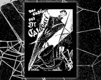 The Cabinet of Dr. Caligari (1920) - &quot;Coffin&quot; Patch / Back Patch / Tapestry
