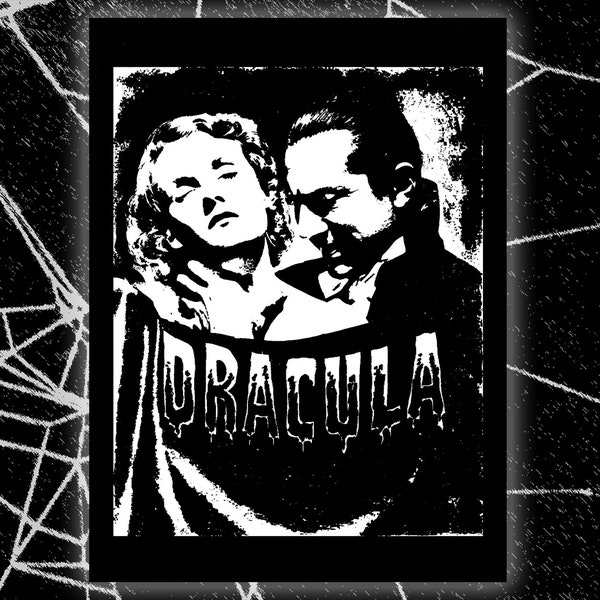 Dracula 1931 bloedlust beperkte patch/rugpatch/tapijt