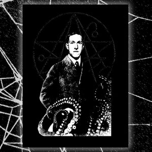 H.P. Lovecraft - Limited Patch / Back Patch / Tapestry