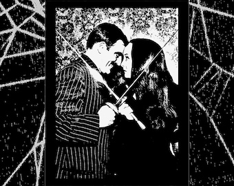 Addams Family - Love Limited Patch / Back Patch / Tapestry