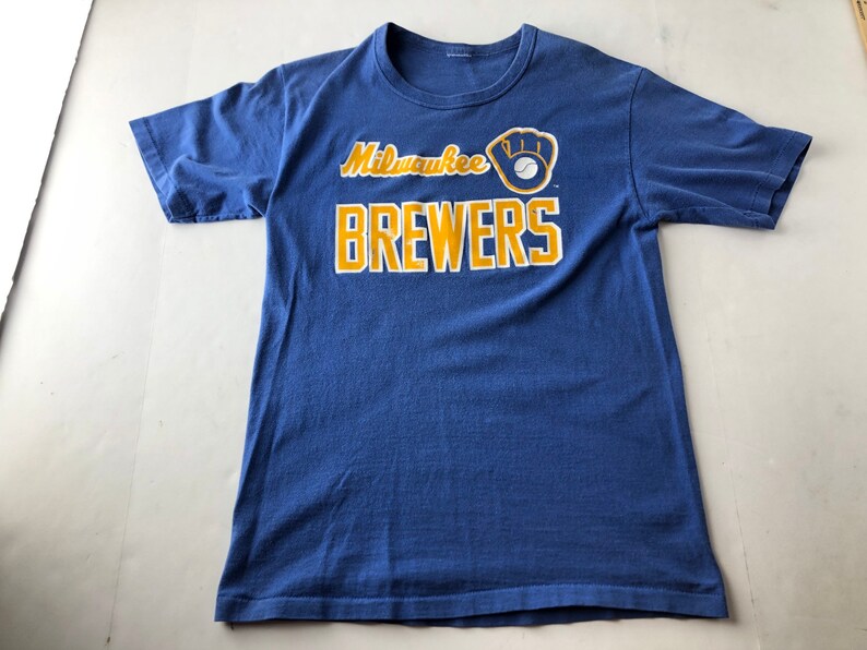 milwaukee brewers t shirts vintage