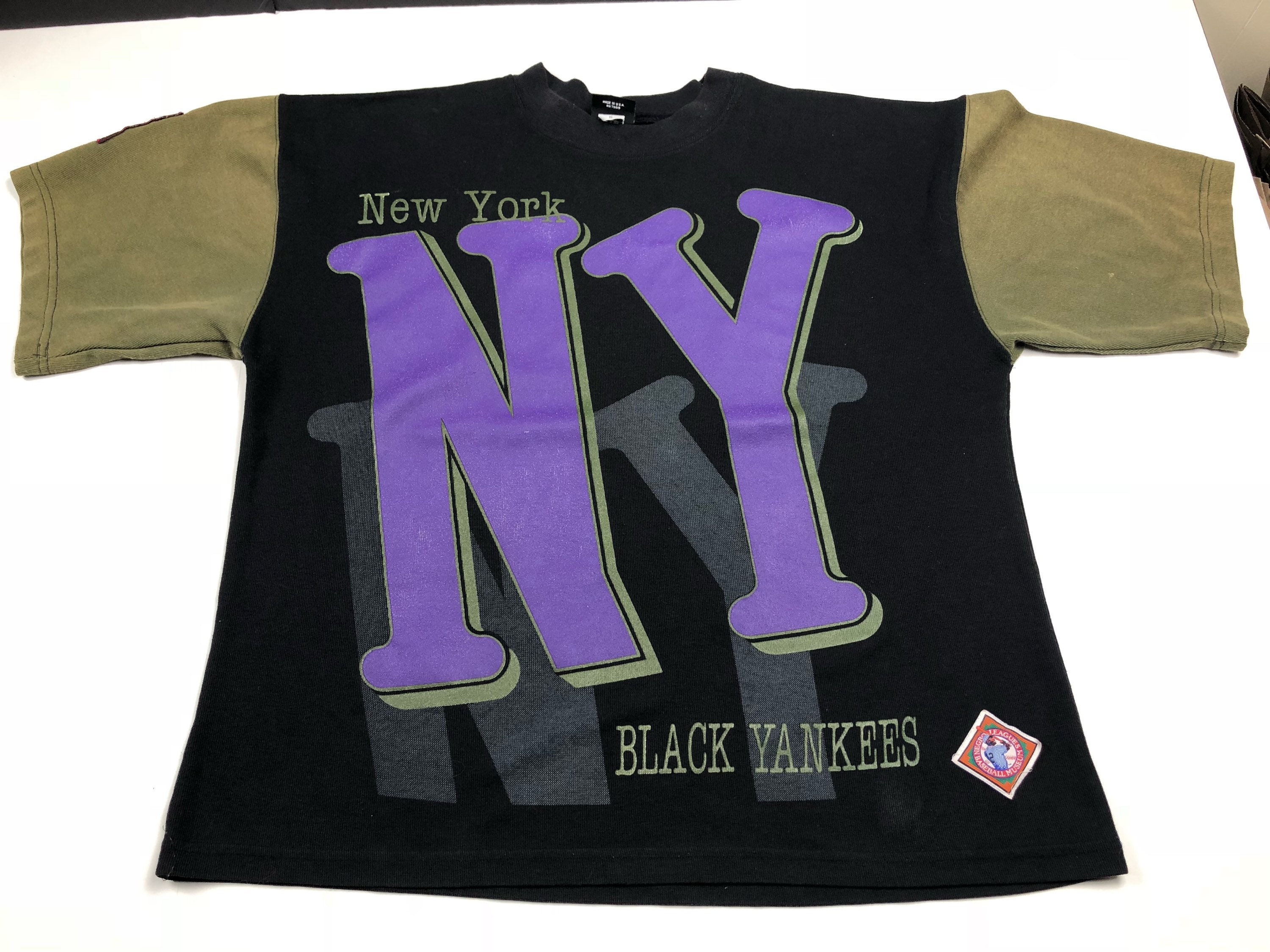 Vintage New York Black Yankees Negro League Baseball Jersey Museum