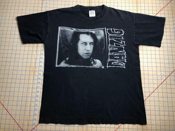Vintage 1997 Danzig blackacidevil North American t