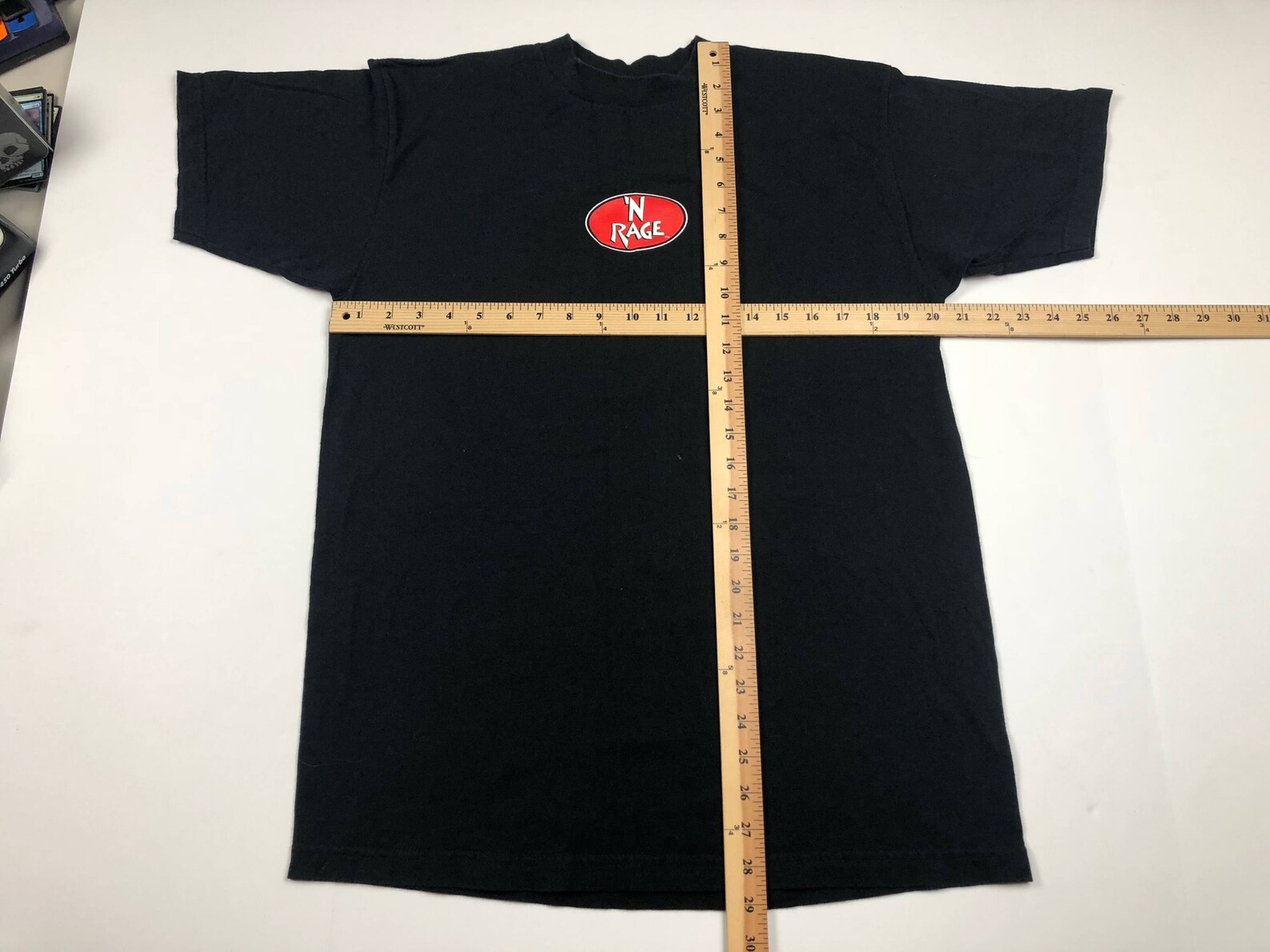 Vintage 90s N Rage Hair Dye T shirt Mens L Wcw Wrestling Promo Etsy