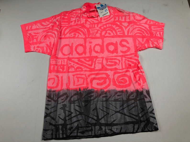 neon adidas shirt