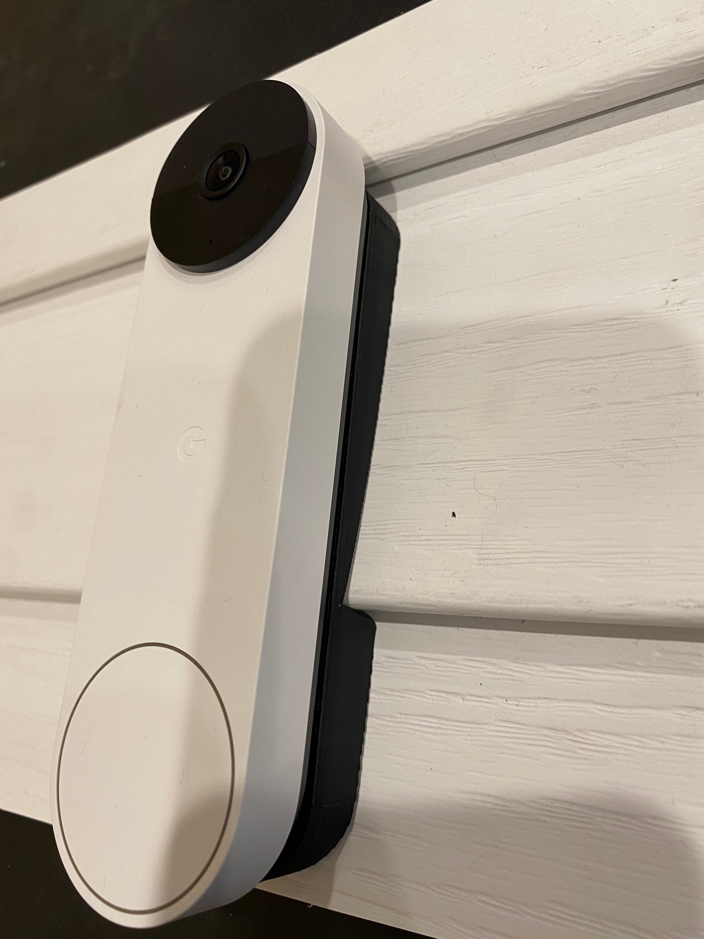 Blink Doorbell Camera Mount Spacer for Dutchlap Vinyl Siding, Dutch Lap  Custom Doorbell Mount Improves Security Video Camera Angle 