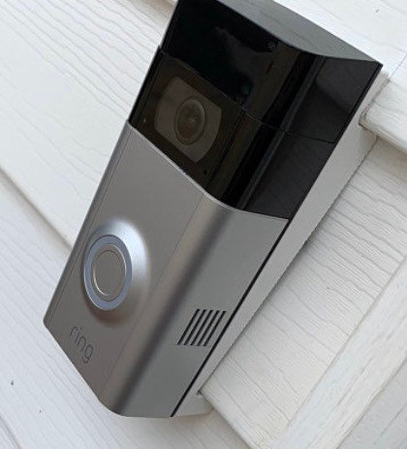 Ring Doorbell Mount Vinyl Aluminum Cedar siding Etsy
