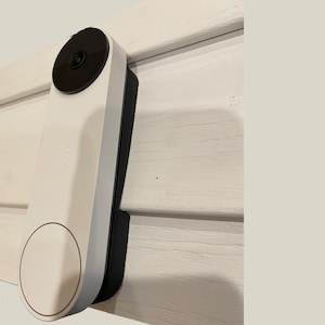 Google Video Doorbell Mount NEST Wireless (Battery) Vinyl, Hardi board, Aluminum, Cedar [Choose Siding] [5 colors]