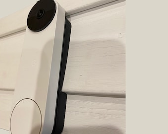 Google Video Doorbell Mount NEST Wireless (Battery) Vinyl, Hardi board, Aluminum, Cedar [Choose Siding] [5 colors]