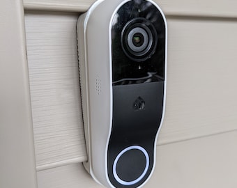 Kasa Smart Video Doorbell Mount for Vinyl, Hardi board, Aluminum, Cedar [Choose Siding] [5 colors]