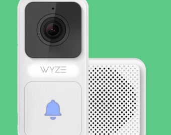 Wyze Video Doorbell (Wired) Siding Mount for Vinyl, Hardi board, Aluminum, Cedar [Choose Siding and color]