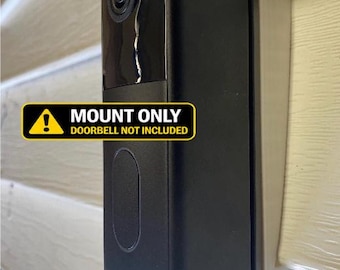 BLINK all models Doorbell Mount for Vinyl, Hardi board, Aluminum, Cedar [Choose Siding] [5 colors]