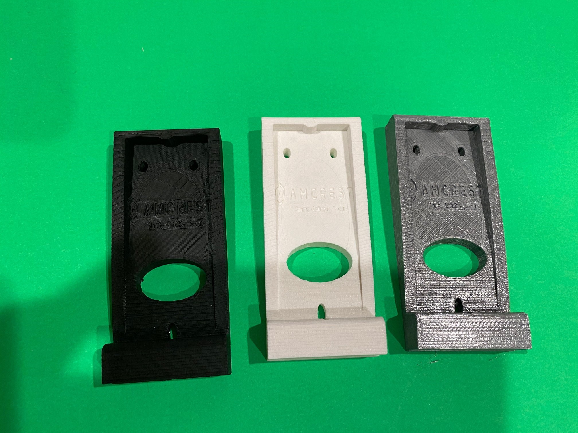 Amcrest 1080P Ad-110 Video Doorbell Mount For Vinyl, Hardi Board, Aluminum, Cedar [Choose Siding] [5 Colors]