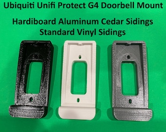 Ubiquiti UNifi Protect G4 video doorbell Mount for Vinyl, Hardi board, Aluminum, Cedar