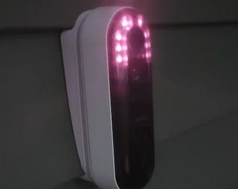 WUUK PRO Doorbell Mount for Vinyl, Hardi board, Aluminum, Cedar [Choose Siding] [2 colors]