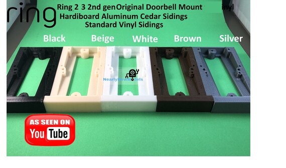 Amazon Com Popmas Doorbell Anti Glare Adapter Doorbell Weather Blocking Mount Doorbell Sun Visor Bracket For Ring Ring Pro Ring2 Home Improvement