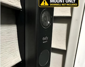 EUFY DUAL E340 T8214 and C31  Doorbell Mount for Vinyl, Hardi board, Aluminum, Cedar [Choose Siding]