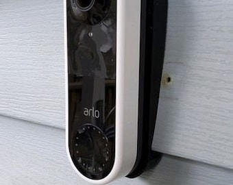 ARLO All models Video Doorbell Mount for Vinyl, Hardi board, Aluminum, Cedar [Choose Siding] [5 colors]