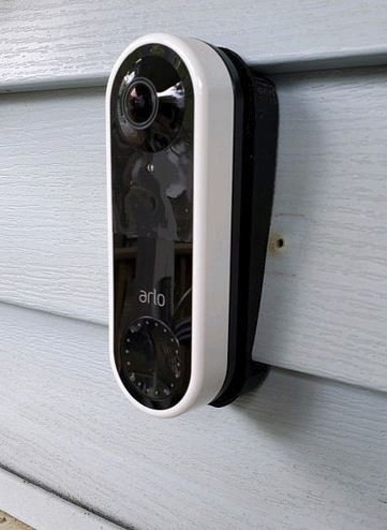 ARLO All models Video Doorbell Mount for Vinyl, Hardi board, Aluminum, Cedar [Choose Siding] [5 colors]