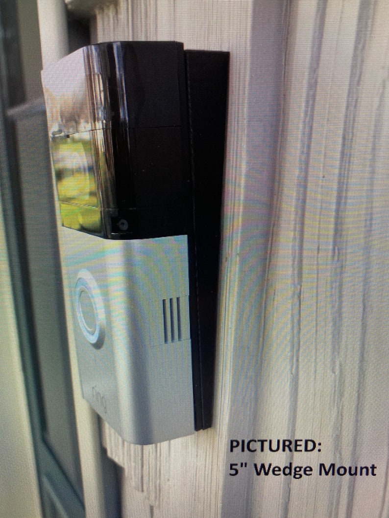 Ring Doorbell Mount Vinyl Aluminum Cedar siding Etsy