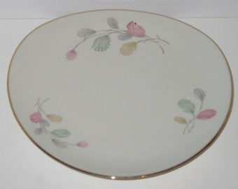 Winterling Bavaria Germany 63 MCM Nuclear Pink Starburst Bavaria Germany 63 Heavy Platter 13 Gold Trim