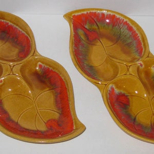 Groovy pink and green ashtray