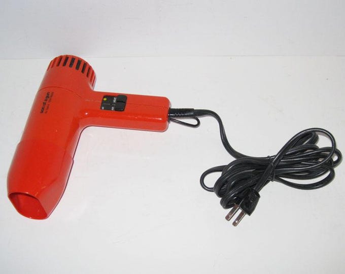 Clairol Son Of A Gun Hair Blow Dryer 80s 90s Red TD2 Etsy Clairol Son Of A Gun Hair Blow Dryer 80s 90s Red TD2 Etsy