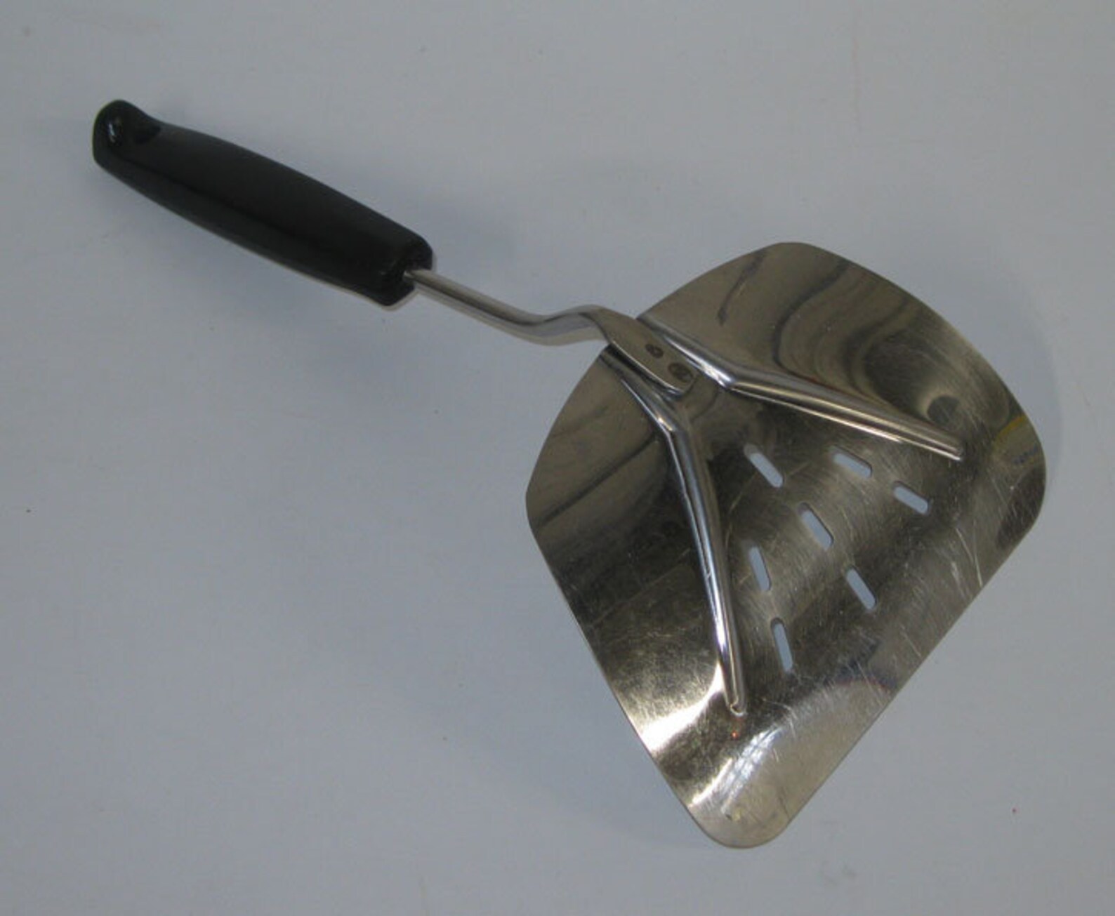 Ekco Wide Metal Spatula Pancake Turner Black Handle Etsy