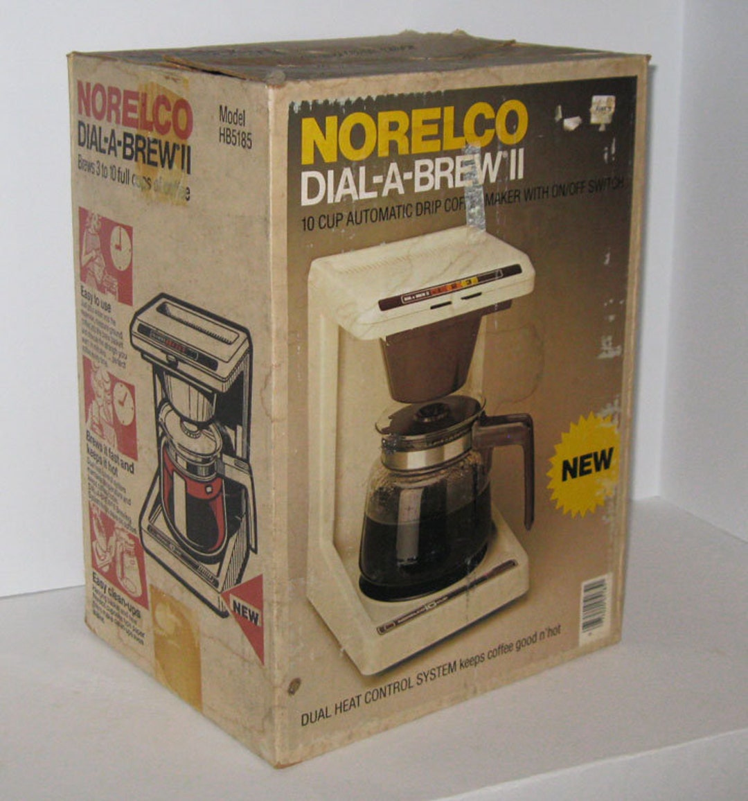 Vintage Norelco Diala Brew II 10 Cup Drip Coffee Maker Etsy
