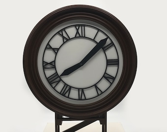 Diorama/Horloge Retour Vers Le Futur 3