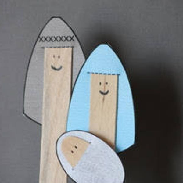 Popsicle Stick Puppets - Etsy