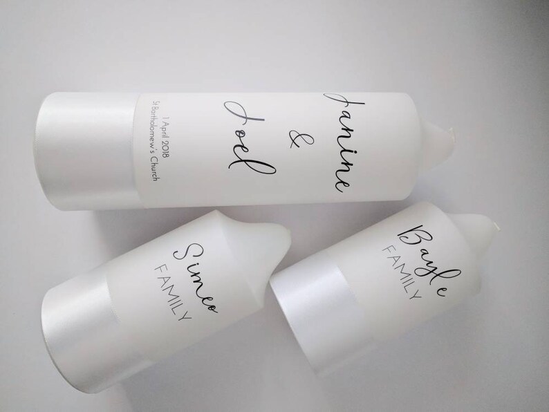 Ivory Wedding Candles Unity Candles Church Candles Wedding Etsy Australia