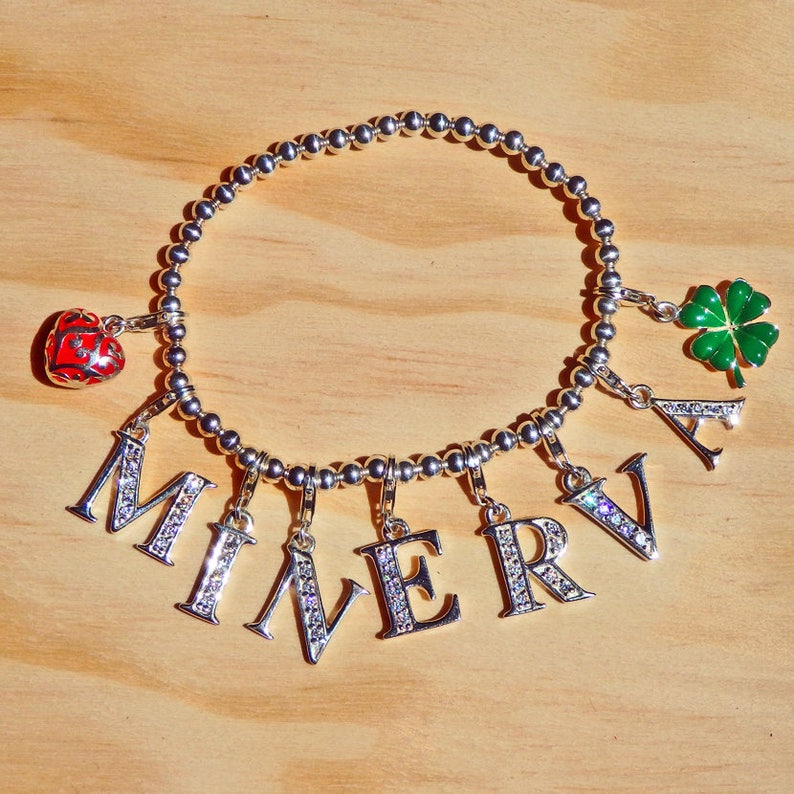 Letter H Charm|Initial Charm|Custom Silver Letter|Handmade Charm|Charm for Necklace or Bracelet|Mother/'s Day