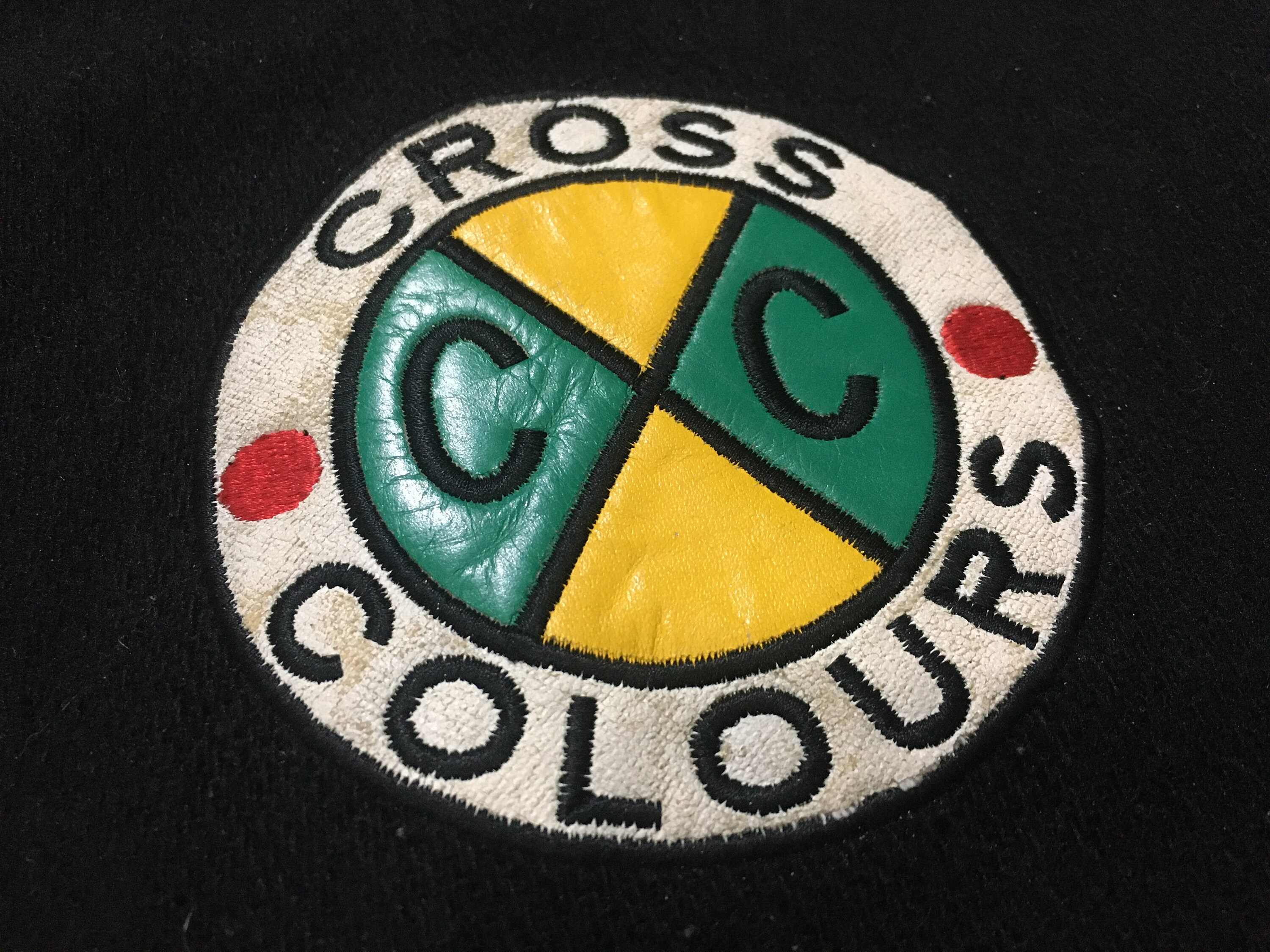 Rare Vintage Cross Colours Varsity Jacket Size XL Good Etsy