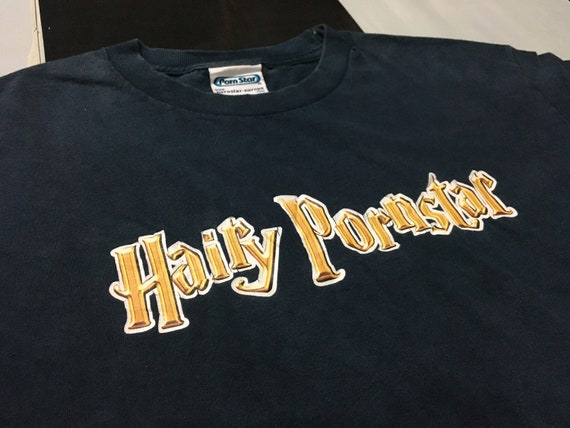 Rare Vintage Pornstar shirt parody Harry Potter Si