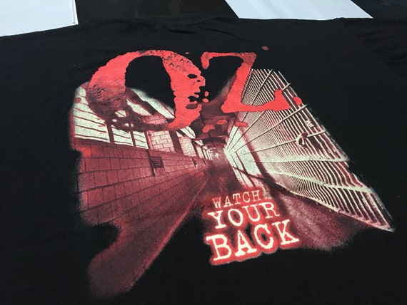Vintage Oz Shirt 1997 HBO TV Series Movie Size XL