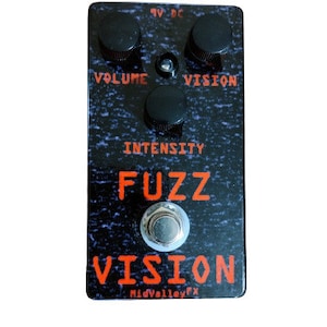 MidValleyFx Fuzz Vision Crazy Heavy Fuzz Guitar Pedal